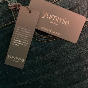Yummie Jeans by Heather Thompson Straight Leg size 34 (equivalent to 16)